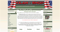 Desktop Screenshot of kilan-shop.de